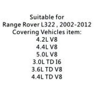 Piezas de reparación de la parte inferior con válvula de retención para modificación y mejora de automóviles Range Rover Sport, años 2002-2012 - Product Image 4