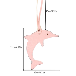 Ornamenti Pendenti a Forma di Delfino in PU, Decorazioni Animali Carine e alla Moda, Charm per Borse, Idea Regalo - Product Image 6
