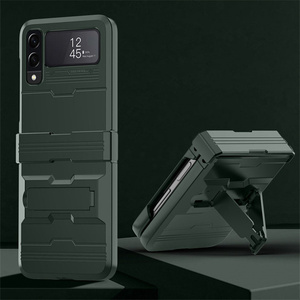 Pantalla Plegable Bisagra Carcasa De Teléfono Móvil Con Armadura Para <span class=keywords><strong>Galaxy</strong></span> <span class=keywords><strong>Z</strong></span> Flip <span class=keywords><strong>4</strong></span> Soporte Caso Duro PC Para Samsung <span class=keywords><strong>Z</strong></span> Flip 3 - Product Image 2