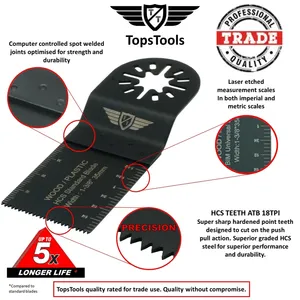 Nouvelles lames multi-outils 12 MIX MULTITOOL BLADES en stock pour MULTI-MASTER <span class=keywords><strong>PMF</strong></span> 180 190 <span class=keywords><strong>250</strong></span> GOP <span class=keywords><strong>250</strong></span> 300 Fournisseur Plc Pac - Product Image 3
