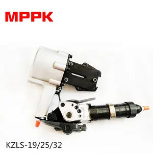 KZL KZS-Juego de tensor y sellador, herramientas de combinación, máquina de encuadernación de acero para flejado, tiras de Metal neumáticas