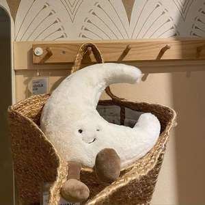 Cute Sun Moon <b>Soft</b> PP Cotton Filled Plush Toy <b>Pillows</b> & Cushions 31-50cm for Kids Living Room Decor - Product Image 1
