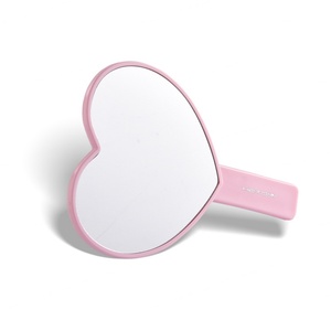 ABS <b>Plastic</b> Type Silkscreen Printing Logo Heart Shape Single Side Mirror - Product Image 3