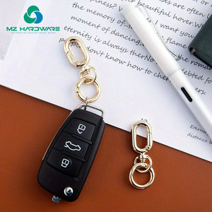 Nhà Máy Bán buôn đôi mở xoay Clasp clip, kim loại xoay mùa xuân Snap Hooks, móc chìa khóa Clip với vòng chìa khóa cho DIY phím - Product Image 5