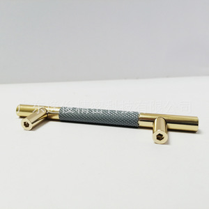Stainless Steel T-Shaped <b>Wardrobe</b> Handle With Anti Slip Grip Modern Design For Cupboard <b>Hardware</b> Accessory - Product Image 2