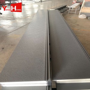 Panel de Pared Decorativo Ignífugo con Aislamiento Térmico Yonghong, Panel Sándwich de Acero con Aislamiento de Poliuretano y <span class=keywords><strong>Tablero</strong></span> Metálico Tallado - Product Image 6