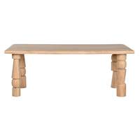 TABLE À MANGER MANGO 200X90X76 NATUREL