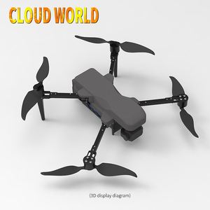 Cloud World Black Peak Imitates Yu 3T Drone professionnel de qualité supérieure avec caméra thermique GPS Capacité de charge de 1350 g Vitesse d'ascension de 8 m/s - Product Image 3