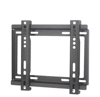 Dudukan TV Dinding Ultra Tipis Profil Rendah 14-42 Inch VESA 255x205 Braket Baja Fixeur Mural Soporte Tv Fijo