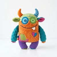 En gros, Jouet en peluche artistique créatif, monstre modulaire interactif à expression personnalisable, original, original, mignon et moche, idéal comme cadeau