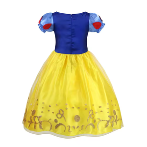 Robe de princesse MS Queen pour Halloween, fête d'anniversaire, déguisement de conte de fées, costume de Blanche-Neige pour filles - Product Image 2