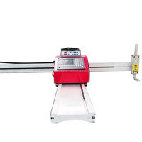 Machine de découpe plasma CNC compacte de bureau 55A, modèles 1530/1630/1215, rapide, 6-12 mm, haute productivité, moteur à engrenages, pour tôles