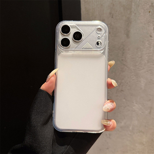 เคสโทรศัพท์ TPU ใสแบบด้านบางเฉียบสำหรับ iPhone 17 Pro Max, เคสสีฟ้าอ่อนสำหรับ iPhone 18 Pro Max - Product Image 4