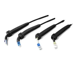 FTTA 90/45 Degree NSN Boot Duplex LC Patch Cable Standard Flexible NSN CPRI Patch Cord