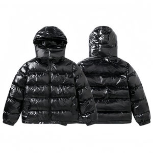 Veste en duvet double face de haute qualité, coupe-vent et résistante au froid, veste chaude d'hiver de grande taille - Product Image 4