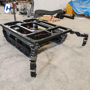 โครงยางไฟฟ้ารางเหล็กขนาดเล็กช่วงล่างสำหรับรถขุดแท่นขุดเจาะขนาดเล็ก - Product Image 5