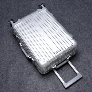 Aluminum Frame <b>Trolley</b> Case 20inch With Universal Wheels Combination Lock Business Travel Carry On <b>Suitcase</b> - Product Image 4