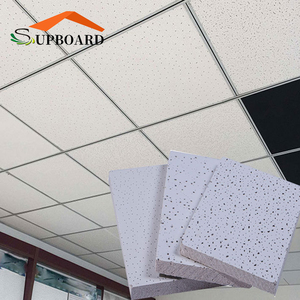 Dalles <span class=keywords><strong>de</strong></span> <span class=keywords><strong>plafond</strong></span> en fibre minérale écologiques et sans pollution, dalles acoustiques pour <span class=keywords><strong>plafond</strong></span> suspendu - Product Image 1