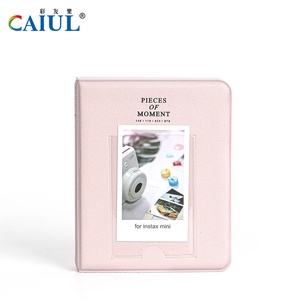 Mini álbum de <span class=keywords><strong>fotos</strong></span> de 3 pulgadas para instax Mini 13/12/11, 64 <span class=keywords><strong>fotos</strong></span>, conmemorativo, cubierta de cuero PVC, tamaño 4x6, álbum de boda para instax - Product Image 3