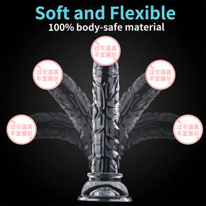 ดิ๊กโด้สำหรับทวารหนัก 3 ขนาด พร้อมถ้วยดูดสุญญากาศอย่างดี ใช้ได้กับทวารหนัก ต่อมลูกหมาก ช่องคลอด และจุดจีสปอต ของเล่นทางเพศสำหรับผู้หญิงและผู้ชาย - Product Image 3