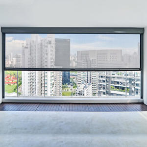 Rideaux d'ombrage extérieurs personnalisés, intelligents, <span class=keywords><strong>de</strong></span> style moderne, en bambou/polyester, à installation intégrée, pour villas en <span class=keywords><strong>bord</strong></span> <span class=keywords><strong>de</strong></span> <span class=keywords><strong>mer</strong></span> - Product Image 3