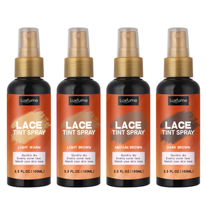 Venta al por mayor de Luxfume Hair Styling Match Skin Tone Edge Flyaway Hair Setting Lace Tint <span class=keywords><strong>Spray</strong></span> - Product Image 1