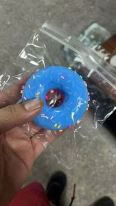 Jouets Squishy Donut Kk, Balle Donut Mignonne à Presser, Jouets Fidget Souples en TPR Extensibles et Collants pour Adultes et Enfants - Product Image 4