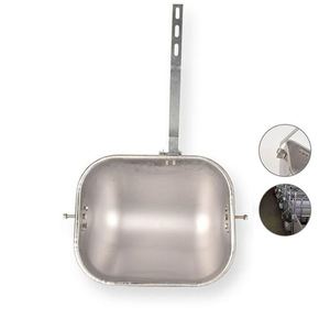 Large Capacity Flip Sow Feed <strong>Trough</strong> Stainless Steel Pig Feeding <strong>Trough</strong> for Farrowing Crate Gestation Stall Feeder <strong>Trough</strong> - Product Image 1