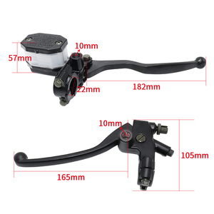 Levier de frein et d'embrayage mécanique pour moto BMX et VTT, commande latérale gauche, faible MOQ - Product Image 2