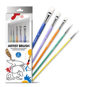 Juego de pinceles de pintura acrílica para niños principiantes, herramientas de arte personalizadas para artistas, pintura acrílica, pinceles de arte para óleo y acuarela - Product Image 3