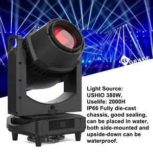 Igracelite 380W IP66 Outdoor Beam Lighting Equipment Stage Head Moving Lights