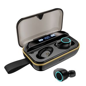 TWS Màu Xanh Răng 5.0 Tai Nghe Stereo Không Dây Earbuds HIFI Âm Thanh Thể Thao Tai Nghe Tai Nghe Chơi Game Tai Nghe Với Sạc Trường Hợp - Product Image 6