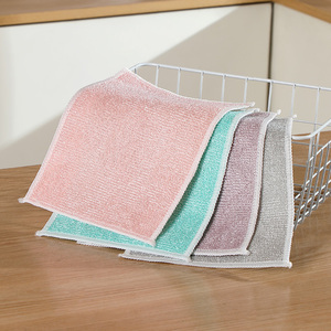 Paño de Microfibra de Color Adecuado para Limpiar Platos, Paño de Limpieza para Cocina, Super Absorbente, con Buen Efecto de Eliminación de Grasa - Product Image 5