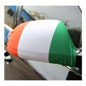 Custom National Cover Elastic Polyester 90X150cm Durable Portable Universal <b>Car</b> Side Mirror Flag for <b>Football</b> - Product Image 4