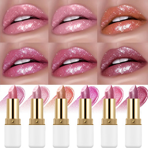 <strong>SAM</strong> SUGAR Pure Matte Mineral Waterproof Pearlescent Lipstick Explosive Flash Moisturizing Long-lasting Formula Vegan Fashion - Product Image 2