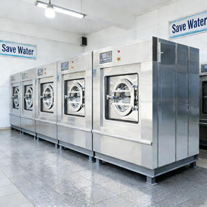Lave-linge industriel électrique entièrement automatique de 25 kg, <span class=keywords><strong>eau</strong></span> froide, boîtier en acier inoxydable pour buanderie - Product Image 2