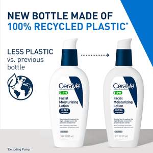 Lotion hydratante pour le visage PM 100% USA, ultra légère, sans huile, 3 fl oz, crème pour le visage, hydratant de nuit - Product Image 5