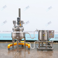 Machine de mélange chimique en acier de réservoir de mélange de dispersion d'émulsification 50L pour le liquide pour la production de shampooing de cosmétiques de crème de savon