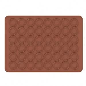 48 trous réutilisable Macaron tapis de cuisson gâteau dessert <span class=keywords><strong>silicone</strong></span> moule chocolat biscuits plateau - Product Image 1