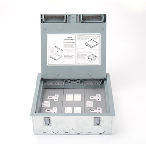 Caja de Conexión para Suelo Sika MA-01 Cuadrada, 1 Salida, 10A, 230V, Estándar Americano, Interruptor Impermeable para Exteriores, para Renovación de Hogar y Oficina - Product Image 2
