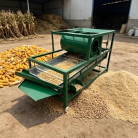 Mesin Pemisah Biji-bijian Bergetar Produktivitas Tinggi, Mesin Pembersih Biji Jagung Otomatis Mesin Saringan Bergetar