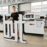 Machine de pliage automatique CNC pour lettres en aluminium, fabrication de lettres et de panneaux, plieuse de lettres 3D