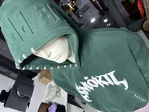 Sudadera con Capucha Extra Grande Unisex de Algodón de Alta Calidad, 420 g/m², Personalizada, 100% Algodón, con Estampado en Relieve 3D para Hombre - Product Image 3