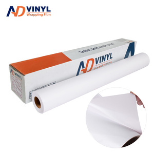 Pellicola Adesiva in PVC Premium 80mic 140g Bianca/Trasparente, Permanente, Senza Bolle, per Materiali di Stampa Poster - Product Image 5