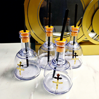 Verres à Cognac et Gobelets à Whisky Réutilisables Écologiques en Plastique de 375 ml pour Événements et Fêtes