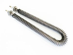 Tube chauffant à ailettes en U antirouille 220V 2.1kW pour environnement humide, chauffage double extrémité - Product Image 6