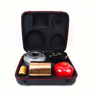 Portable EVA Outdoor <b>Tea</b> <b>Maker</b> Case Waterproof Lightweight Design Rubber Handle for Camping Picnic <b>Tea</b> Equipment Storage Box - Product Image 1