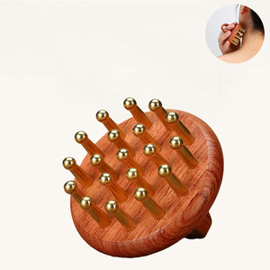 Massager 2024 Therapy <strong>Device</strong> for Shoulder <strong>Back</strong> Knee for Beauty Wooden Gua Sha <strong>Massage</strong> Brush - Product Image 6