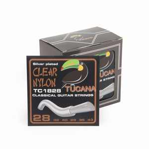 Corde per <span class=keywords><strong>Chitarra</strong></span> Classica in Nichel Argento Tucana 028 di Alta Qualità, Finitura Opaca, Confezione in Scatola di Carta, Servizi OEM Disponibili, MOQ - Product Image 1