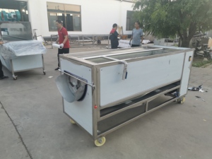 Lavadora en Seco de Acero Inoxidable XINCHUAN XC para Limpieza de Batata, Yuca, Dátiles y Frutas/Vegetales, Motor de 380V 1.5KW de Alta Potencia - Product Image 5